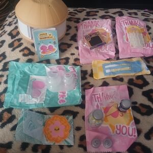 NIB Miniverse Home Mold It Yourself Pink Mushroom Candles Rare All Included